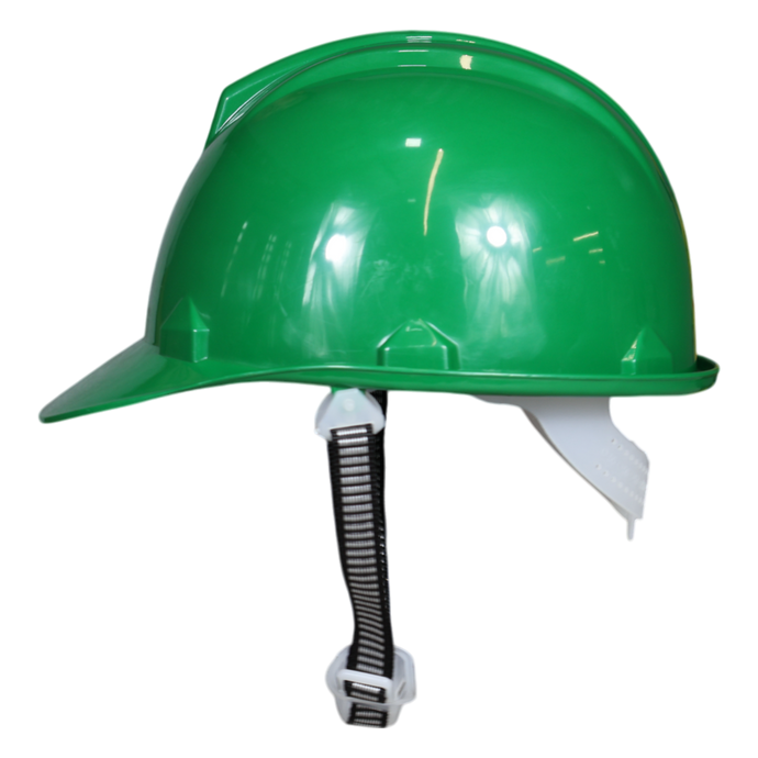 POWERHOUSE ABS PLASTIC SAFETY HELMET H.D. W/ CHIN STRAP