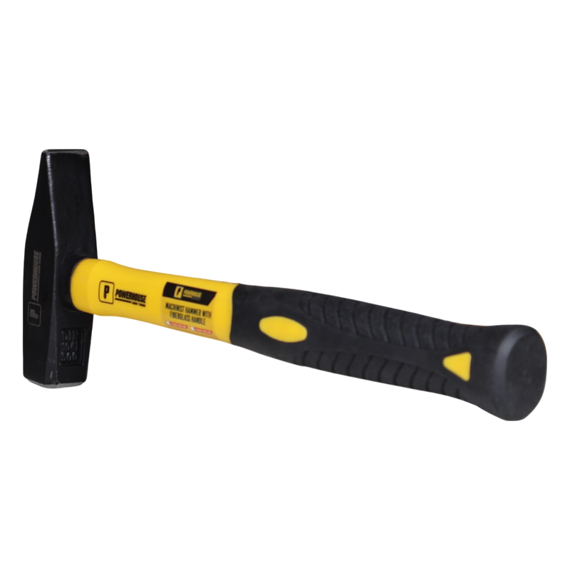 Powermaster Hammer Machinist Hammer w/ Fiberglass Handle – Powerhouse Tools