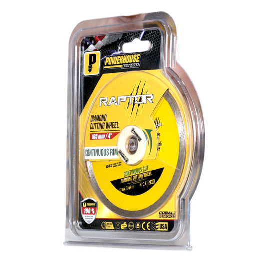 DIAMOND CUTTING WHEEL CONTINUOUS 4 INCHES - TCD04