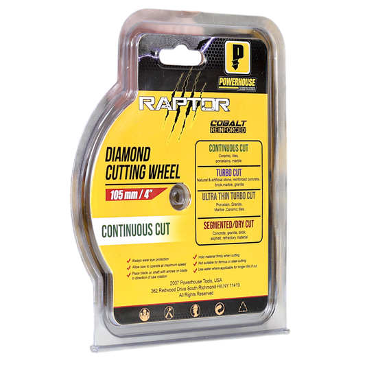 DIAMOND CUTTING WHEEL CONTINUOUS 4 INCHES - TCD04