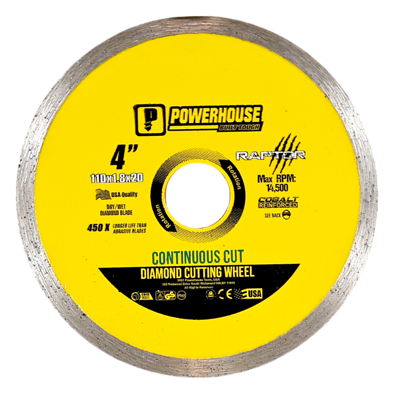 Load image into Gallery viewer, DIAMOND CUTTING WHEEL CONTINUOUS 4 INCHES - TCD04
