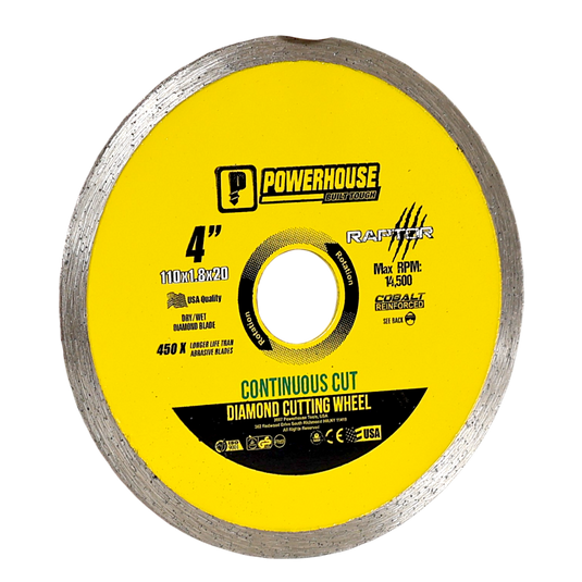 DIAMOND CUTTING WHEEL CONTINUOUS 4 INCHES - TCD04