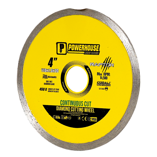 DIAMOND CUTTING WHEEL CONTINUOUS 4 INCHES - TCD04