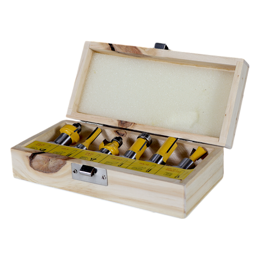 ROUTER BITS 6 PCS/SET - PH-RBSET-1/2-6