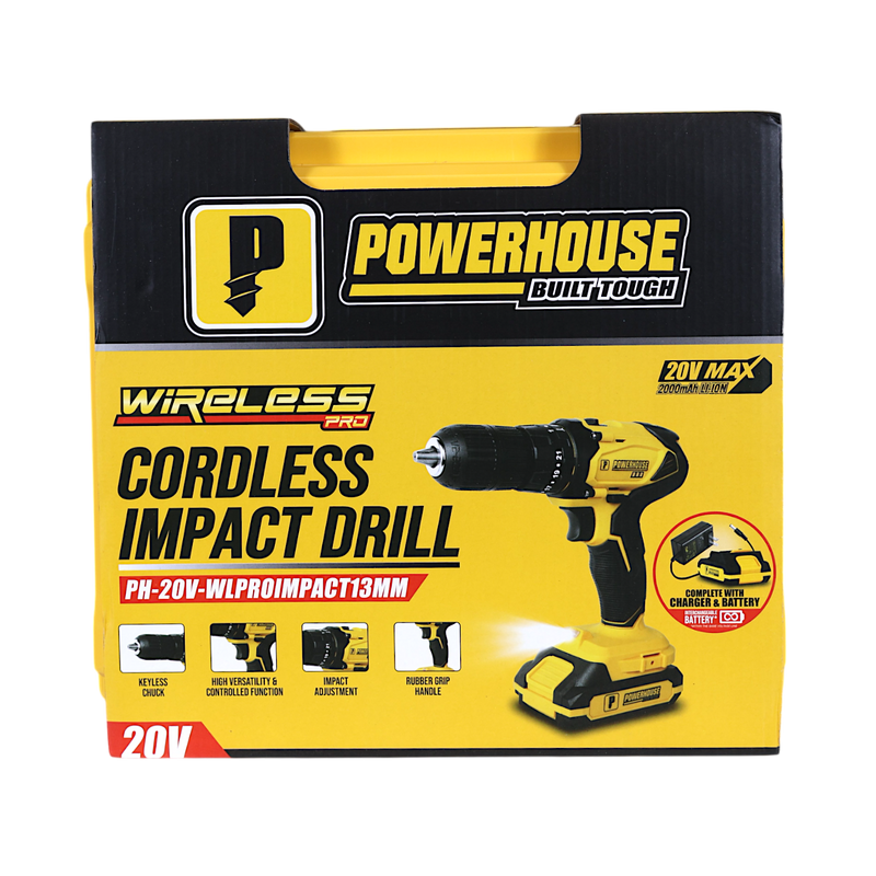 Load image into Gallery viewer, CORDLESS IMPACT DRILL PH-20V-WLPROIMPACT13MM
