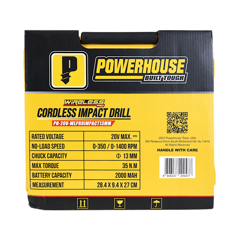 Load image into Gallery viewer, CORDLESS IMPACT DRILL PH-20V-WLPROIMPACT13MM
