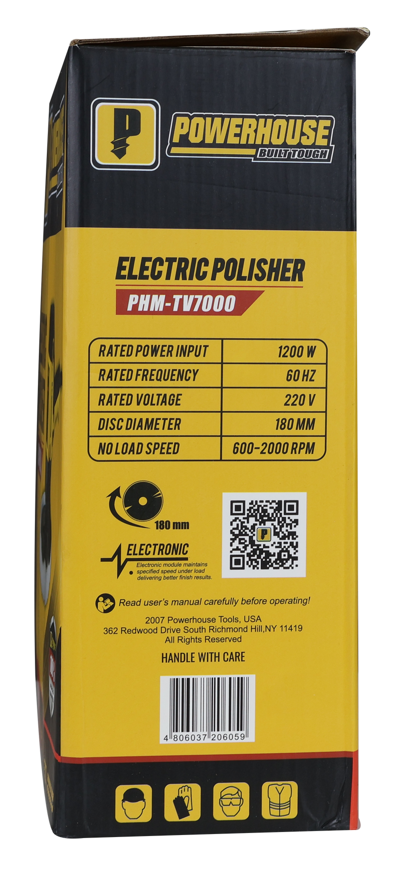 Load image into Gallery viewer, VERTICAL ELECTRIC POLISHER - PHM-TV7000
