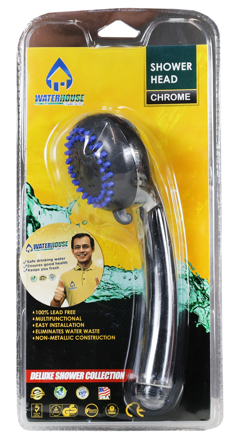 Load image into Gallery viewer, SINGLE HEAD SHOWER (ABS 3) - CHROME P102-2
