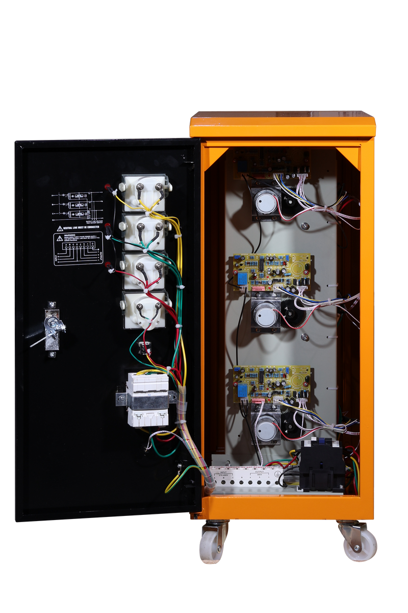 Load image into Gallery viewer, Three Phase Automatic Voltage Regulator (Servo Motor Control) 6,000VA
