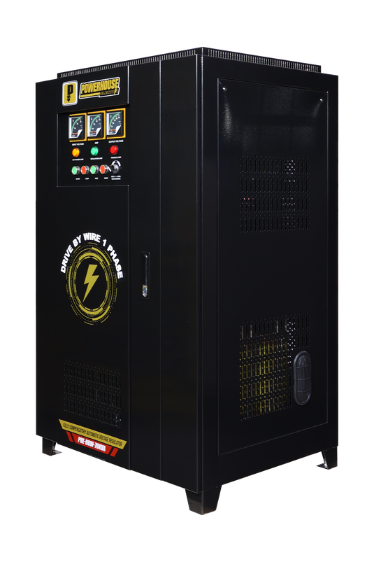 Single Phase Fully Compensatory Automatic Voltage Regulator (Drive By Wire) 70,000VA