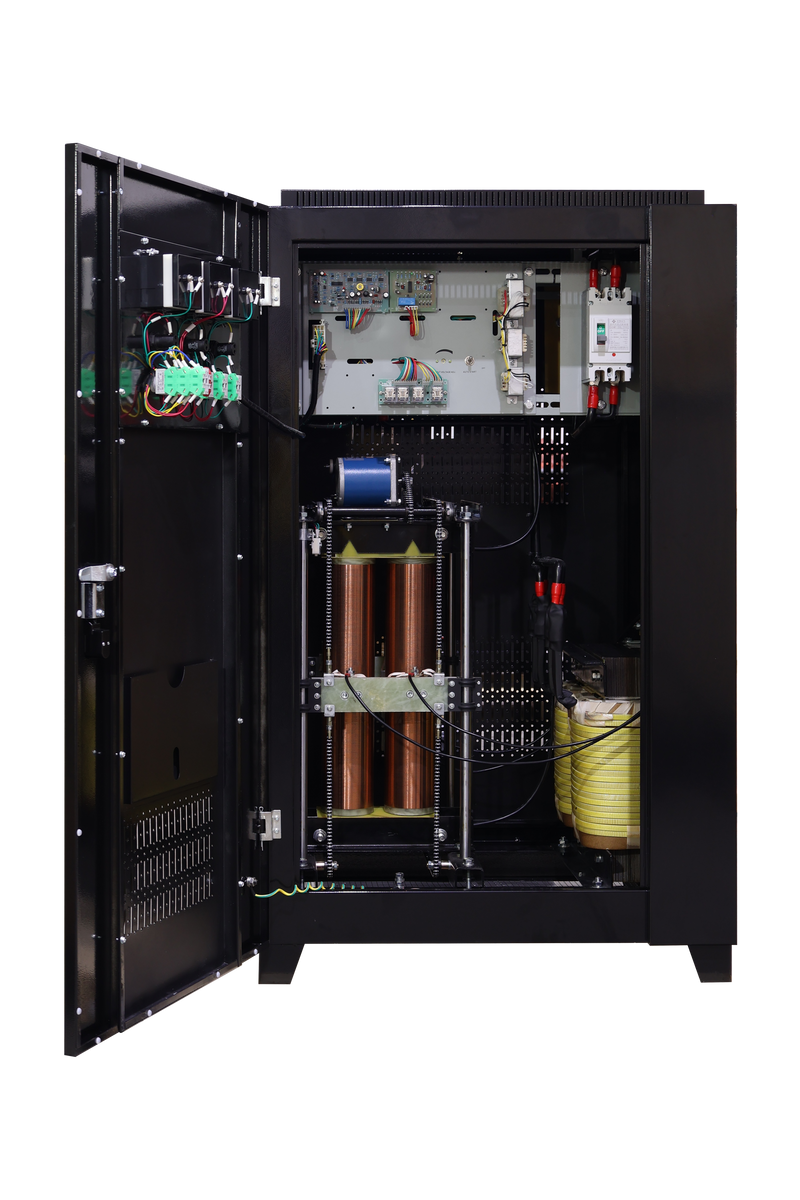 Load image into Gallery viewer, Single Phase Fully Compensatory Automatic Voltage Regulator (Drive By Wire) 70,000VA
