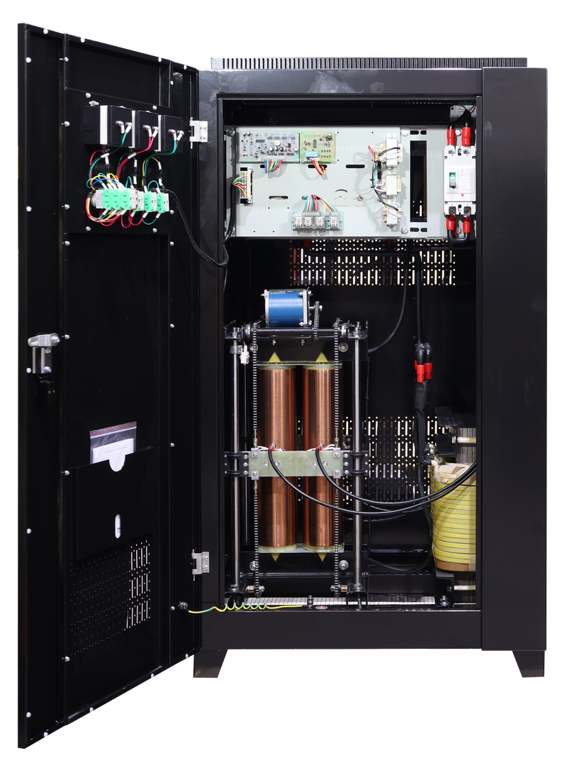 Load image into Gallery viewer, Single Phase Fully Compensatory Automatic Voltage Regulator (Drive By Wire) 80,000VA
