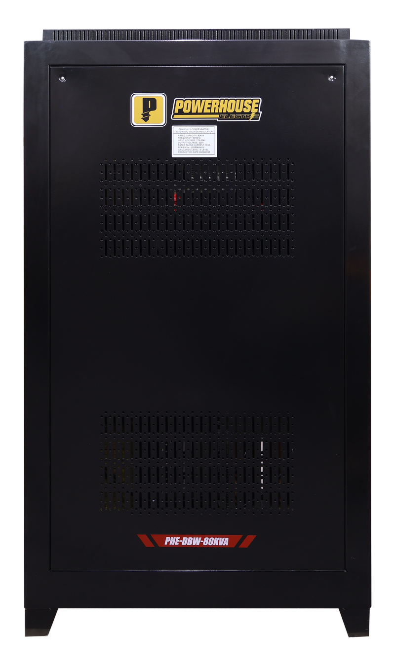 Load image into Gallery viewer, Single Phase Fully Compensatory Automatic Voltage Regulator (Drive By Wire) 80,000VA
