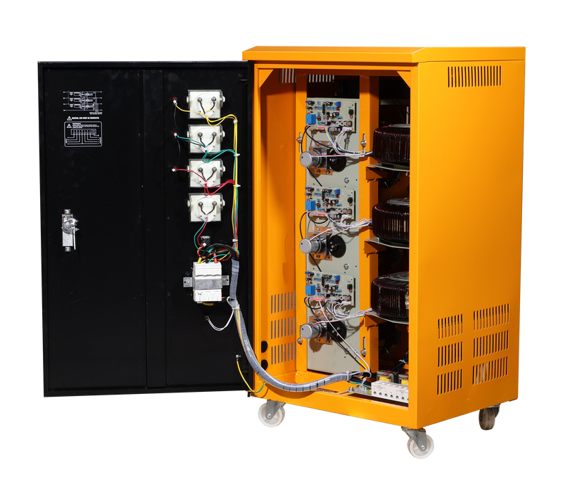 Load image into Gallery viewer, Three Phase Automatic Voltage Regulator (Servo Motor Control) 15,000VA
