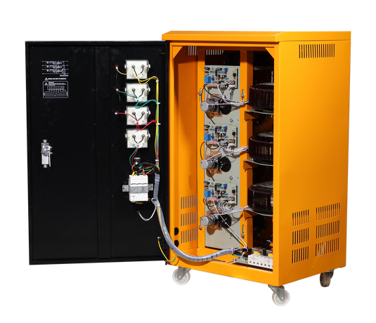 Three Phase Automatic Voltage Regulator (Servo Motor Control) 15,000VA