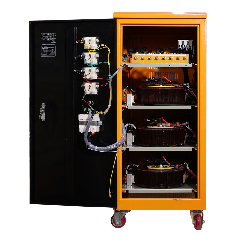 Load image into Gallery viewer, Three Phase Automatic Voltage Regulator (Servo Motor Control) 50,000VA
