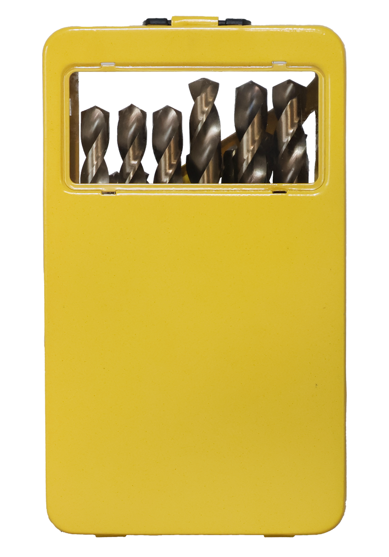 Load image into Gallery viewer, Powerhouse ANSI M35 Cobalt Jobber Drill Bit Tube Pack (Metric)
