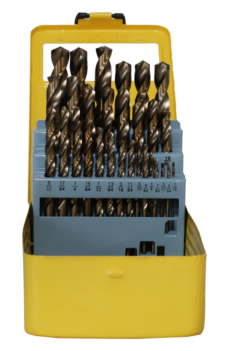 Load image into Gallery viewer, Powerhouse ANSI M35 Cobalt Jobber Drill Bit Tube Pack (Metric)

