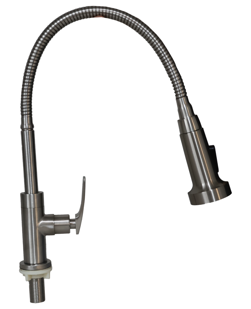 Stainless 304 Flexible Gooseneck Sink Faucet – Powerhouse Tools