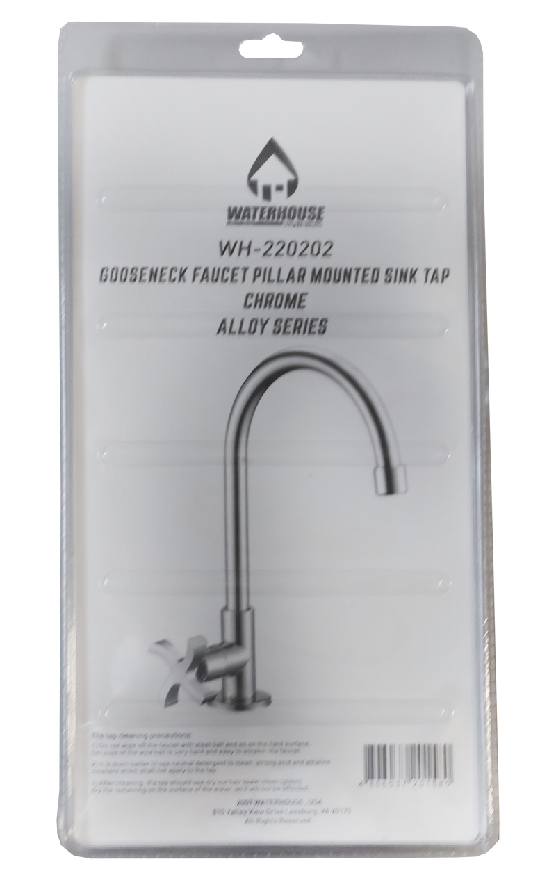 Load image into Gallery viewer, GOOSENECK SINK TYPE 21&quot; FAUCET LONG LEVER HANDLE - WH220202
