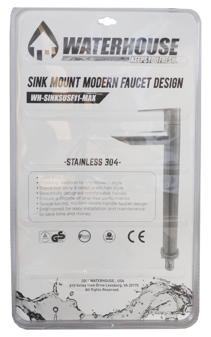 Load image into Gallery viewer, MODERN SINK FAUCET DESIGN F11 - WH-SINKSUS-F11-MAX
