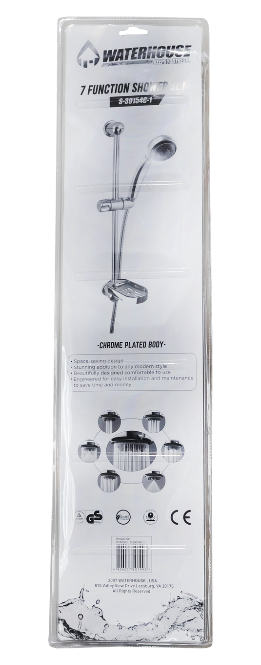 7 Function Shower Set Chrome S-39154C-1