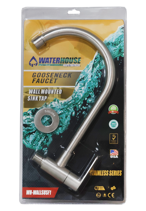GOOSENECK FAUCET DESIGN F1 - WH-WALLSUSF1