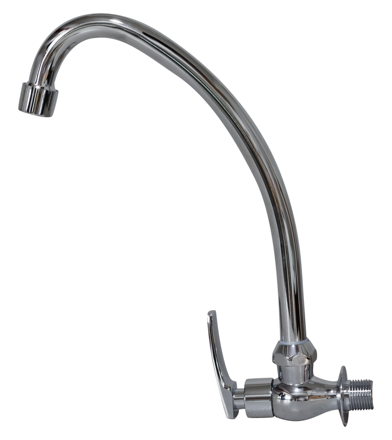 Load image into Gallery viewer, GOOSENECK WALL TYPE 16&quot; FAUCET LEVER HANDLE - WH52011
