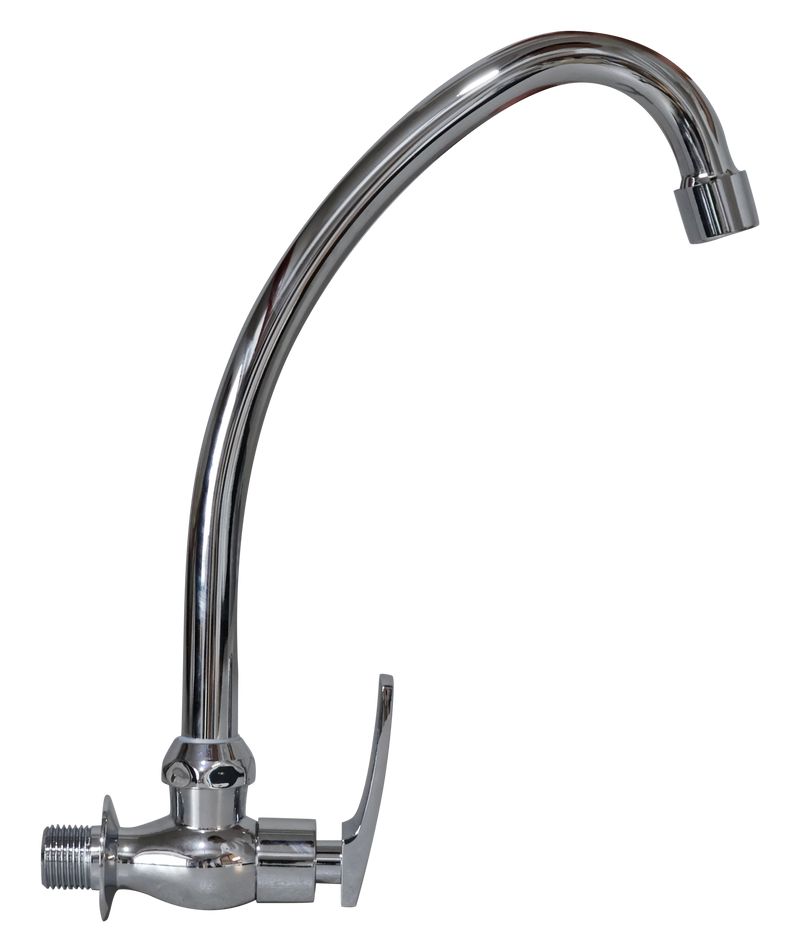 Load image into Gallery viewer, GOOSENECK WALL TYPE 16&quot; FAUCET LEVER HANDLE - WH52011
