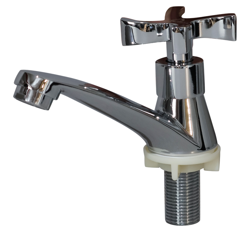 Load image into Gallery viewer, SINK TAP LAVATORY FAUCET 4&quot; CROSS HANDLE - WH-52042
