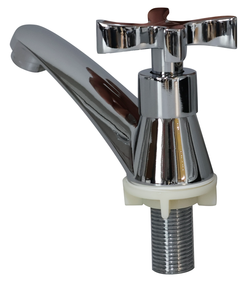 Load image into Gallery viewer, SINK TAP LAVATORY FAUCET 4&quot; CROSS HANDLE - WH-52042
