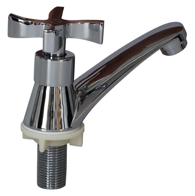 Load image into Gallery viewer, SINK TAP LAVATORY FAUCET 4&quot; CROSS HANDLE - WH-52042
