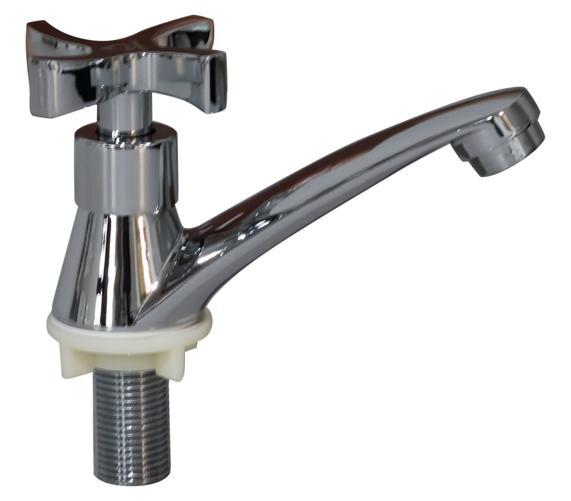 Load image into Gallery viewer, SINK TAP LAVATORY FAUCET 4&quot; CROSS HANDLE - WH-52042
