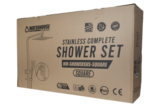 SQUARE SHOWER SET - WH-SHOWERSUS-SQUARE