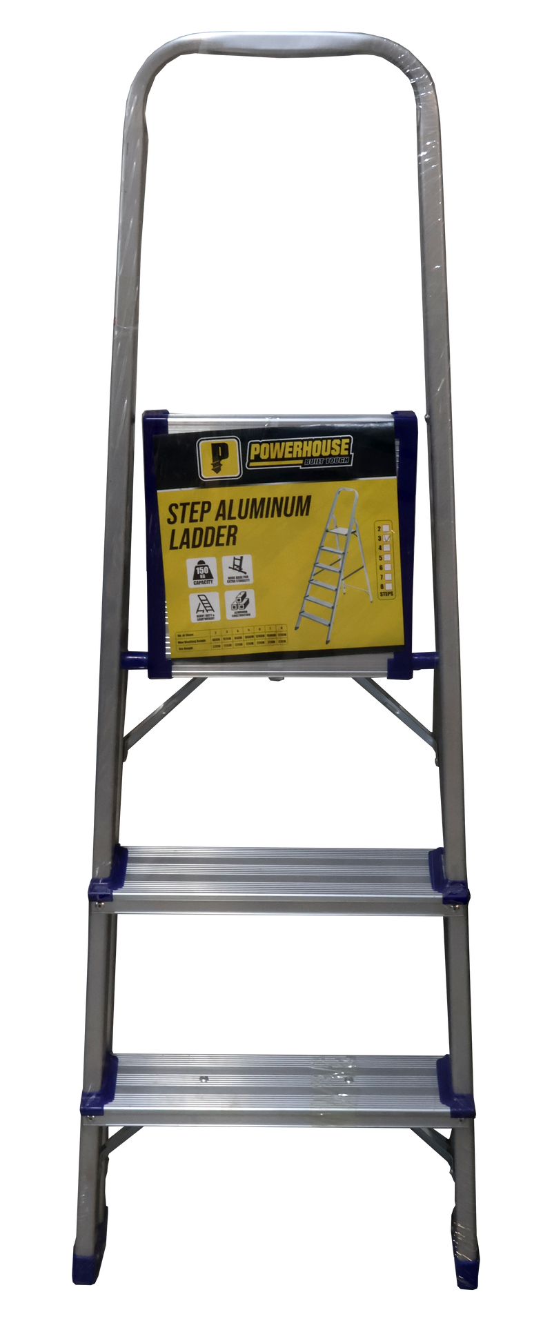 Load image into Gallery viewer, Powerhouse Aluminum Step Ladder
