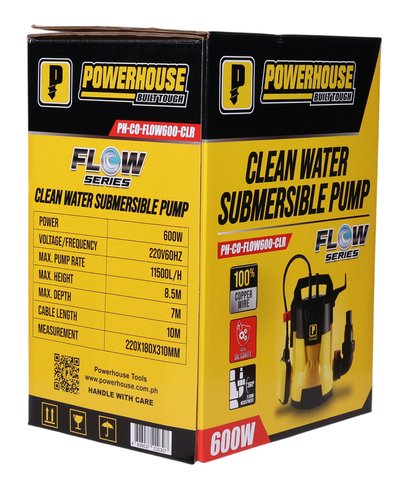 Load image into Gallery viewer, Powerhouse Clear Water Submersible Pump Flow Series
