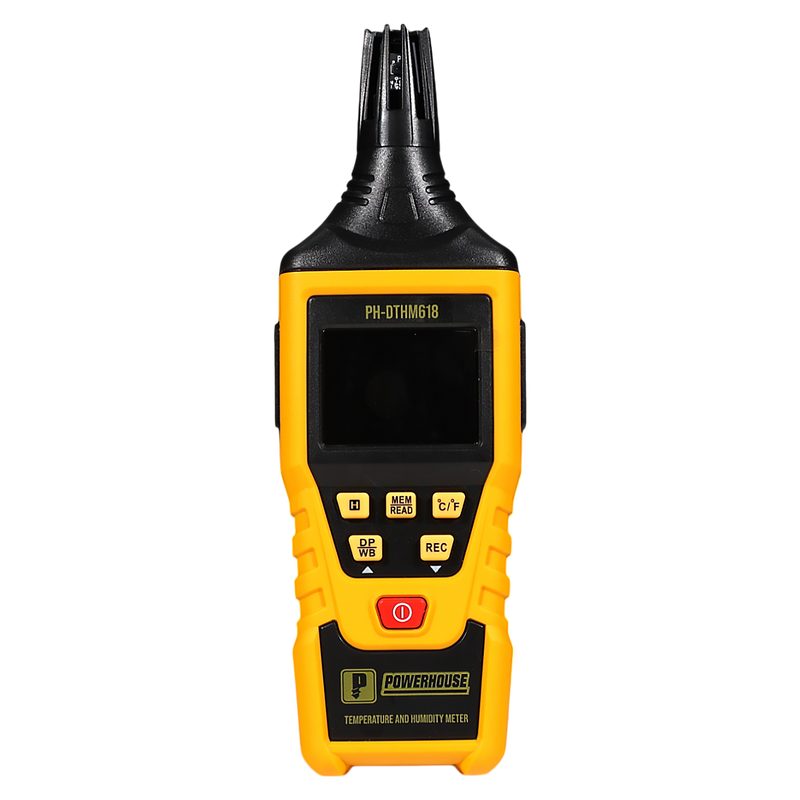 Load image into Gallery viewer, Powerhouse Digital Temperature and Humidity w/ Max/Min/Avg Data Hold
