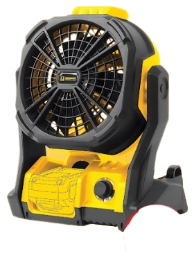 [BARE UNIT] 20V Cordless Wonder Fan 11" (PH-20V-WLPROWONDERFAN-11-BU)