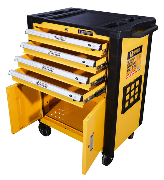 Tool Box Roller Cabinet With 4 Drawers and Cabinet