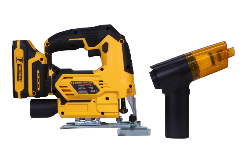 Load image into Gallery viewer, Power Combo: Cordless Jigsaw 20V and Portable Vacuum Cleaner 55W Set
