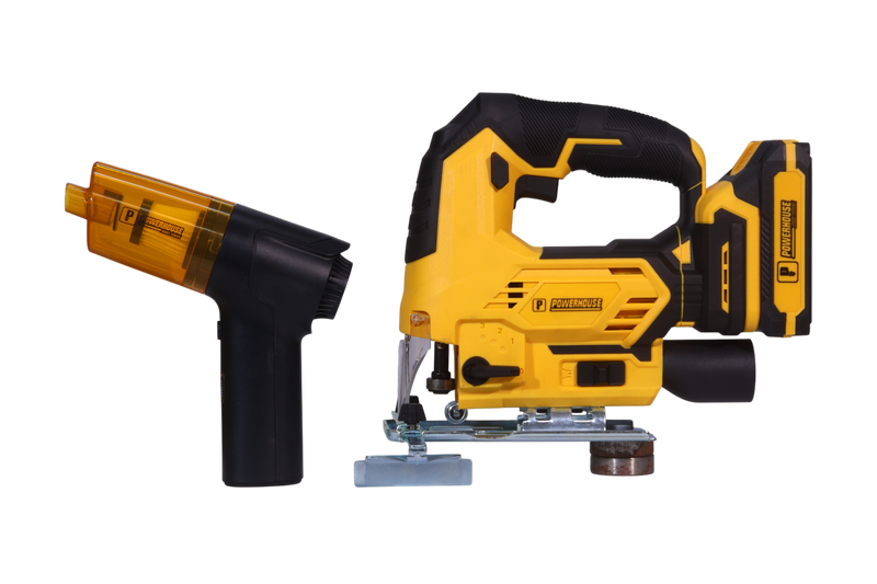 Load image into Gallery viewer, Power Combo: Cordless Jigsaw 20V and Portable Vacuum Cleaner 55W Set
