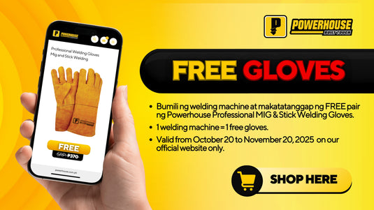 MX Migtech 300 with Free Welding Gloves