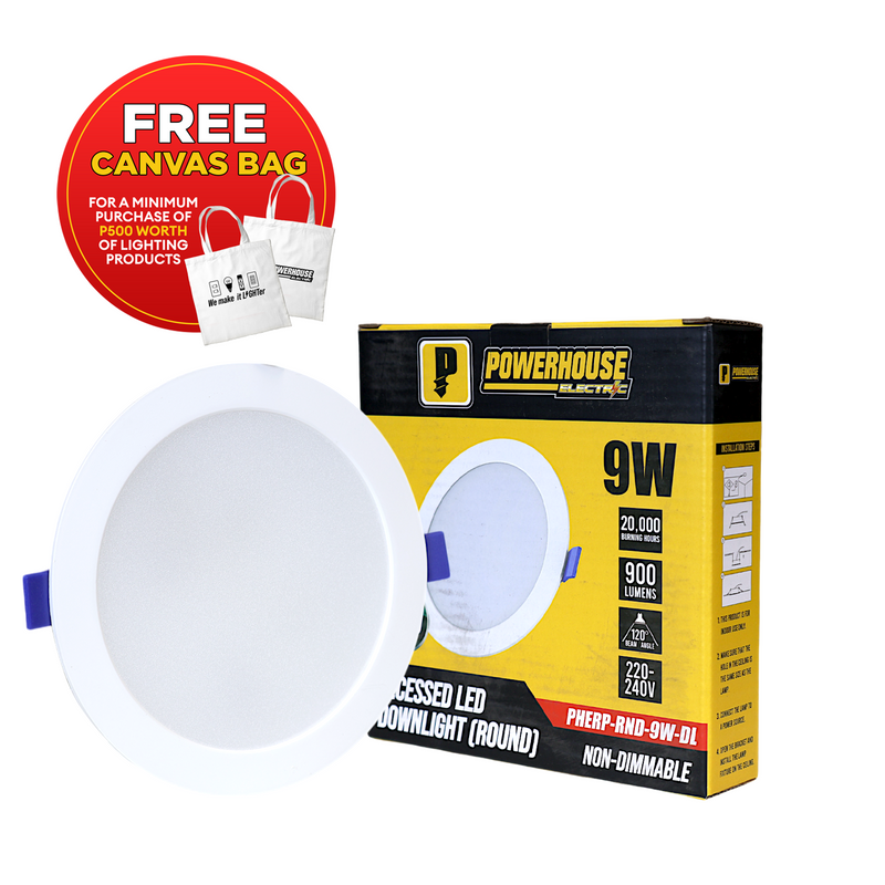 Load image into Gallery viewer, POWERHOUSE LED RECESSED DOWNLIGHT PHERP-RND-9W-DL
