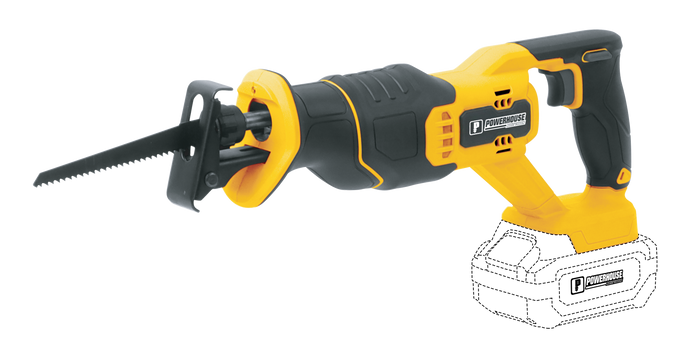 Cordless Reciprocating Saw 20mm [Bare Unit]