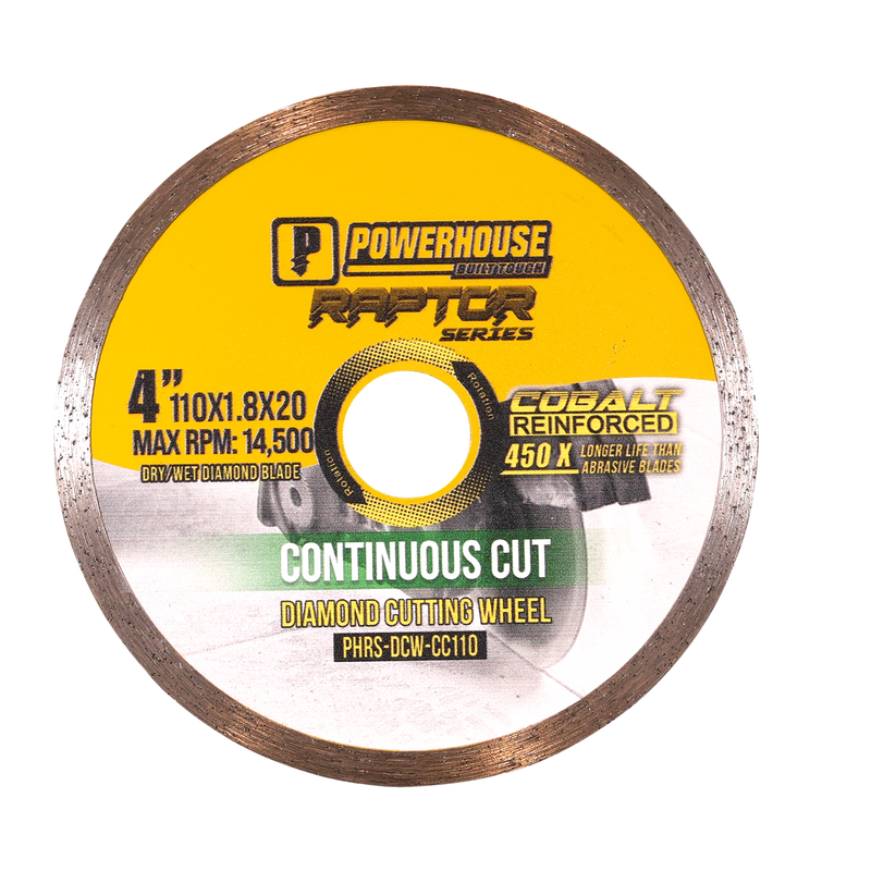 Load image into Gallery viewer, Value Pack Raptor Series Diamond Cutting Continuous Cut 4'' (110mm x 2.0mm)
