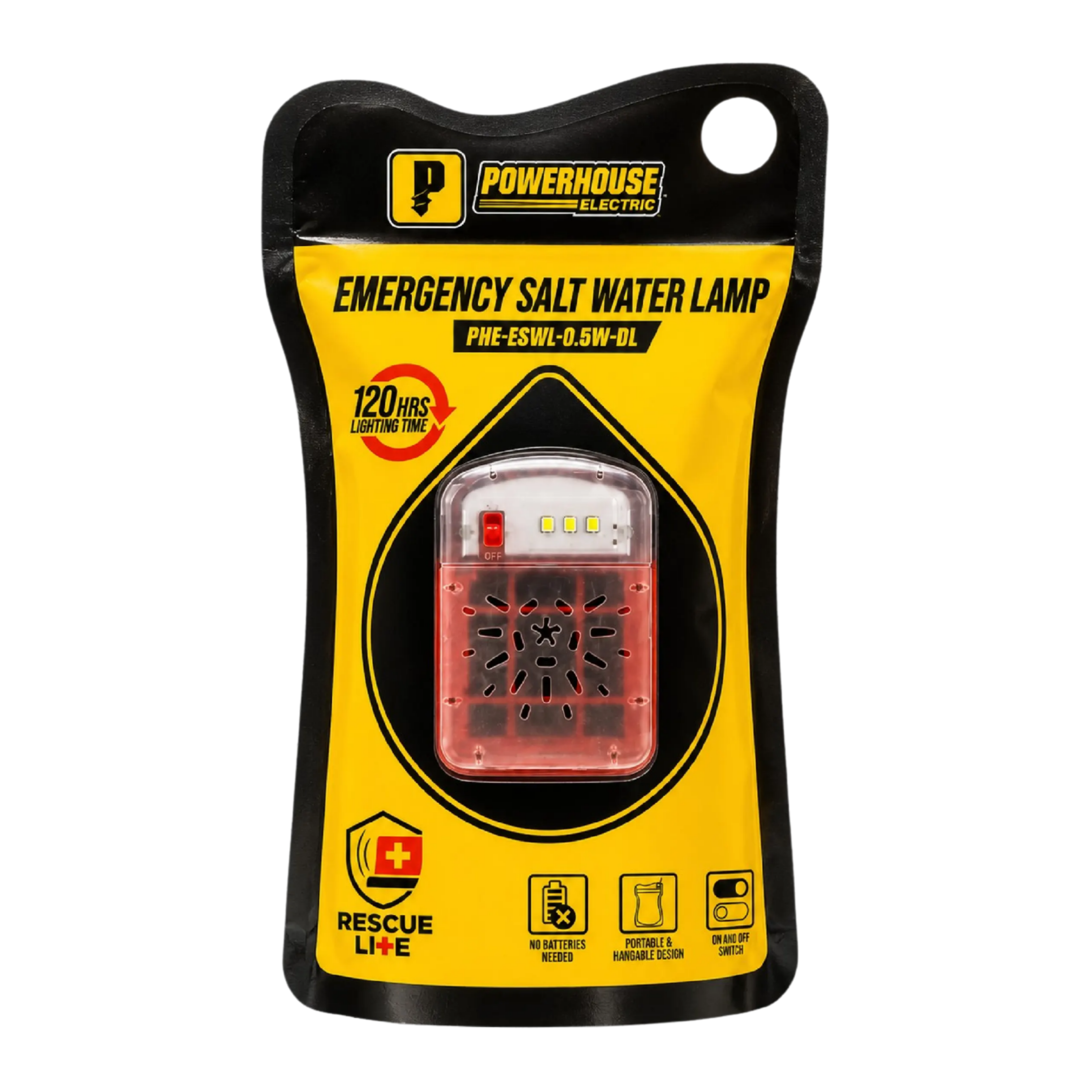Emergency Salt Emergency Salt Water Lamp – Powerhouse Tools