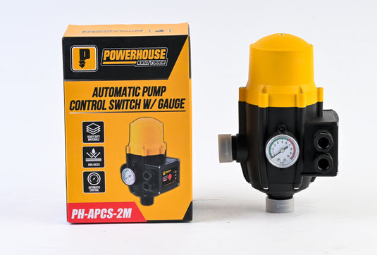 Automatic Pump Control Switch with Gauge 10A