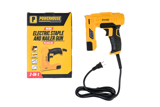 Electric 2-in-1 Staple And Nailer Gun