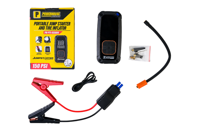 Load image into Gallery viewer, Portable Jump Starter and Tire Inflator
