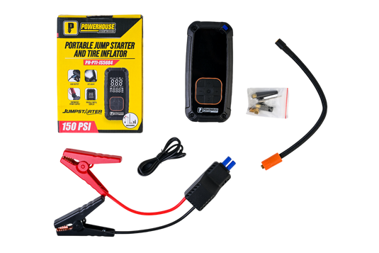 Portable Jump Starter and Tire Inflator